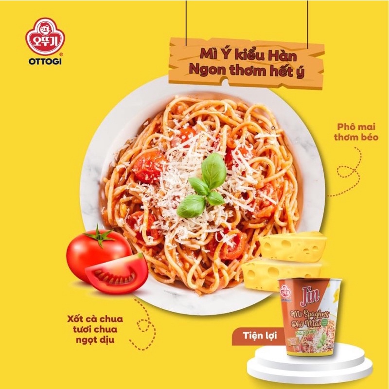 Mì ly Spaghetti phô mai Ottogi | BigBuy360 - bigbuy360.vn