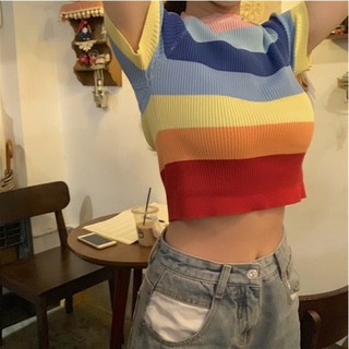 áo len nữ cầu vồng cực đẹp