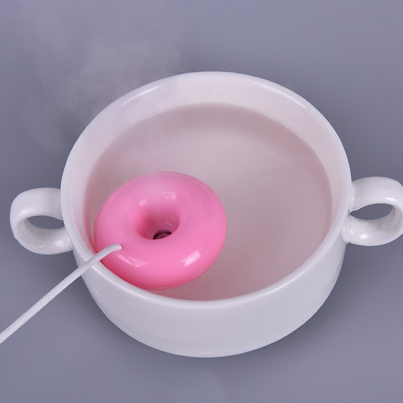 Máy Phun Sương Tạo Ẩm Mini Hình Bánh Donut