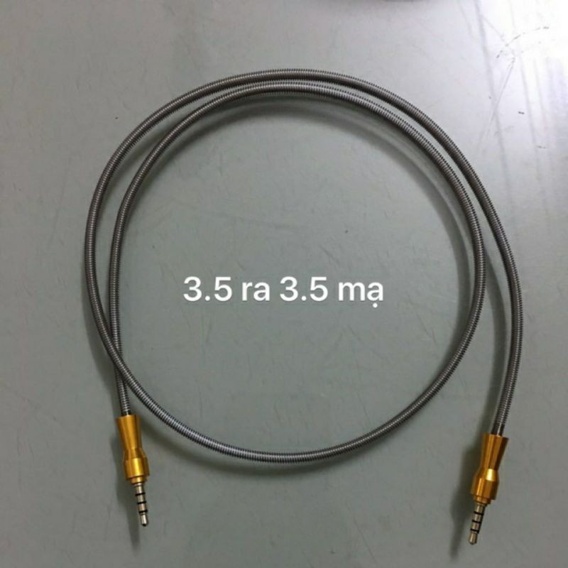 dây chuyển tai nghe 3.5 ra 3.5 2 đầu màu