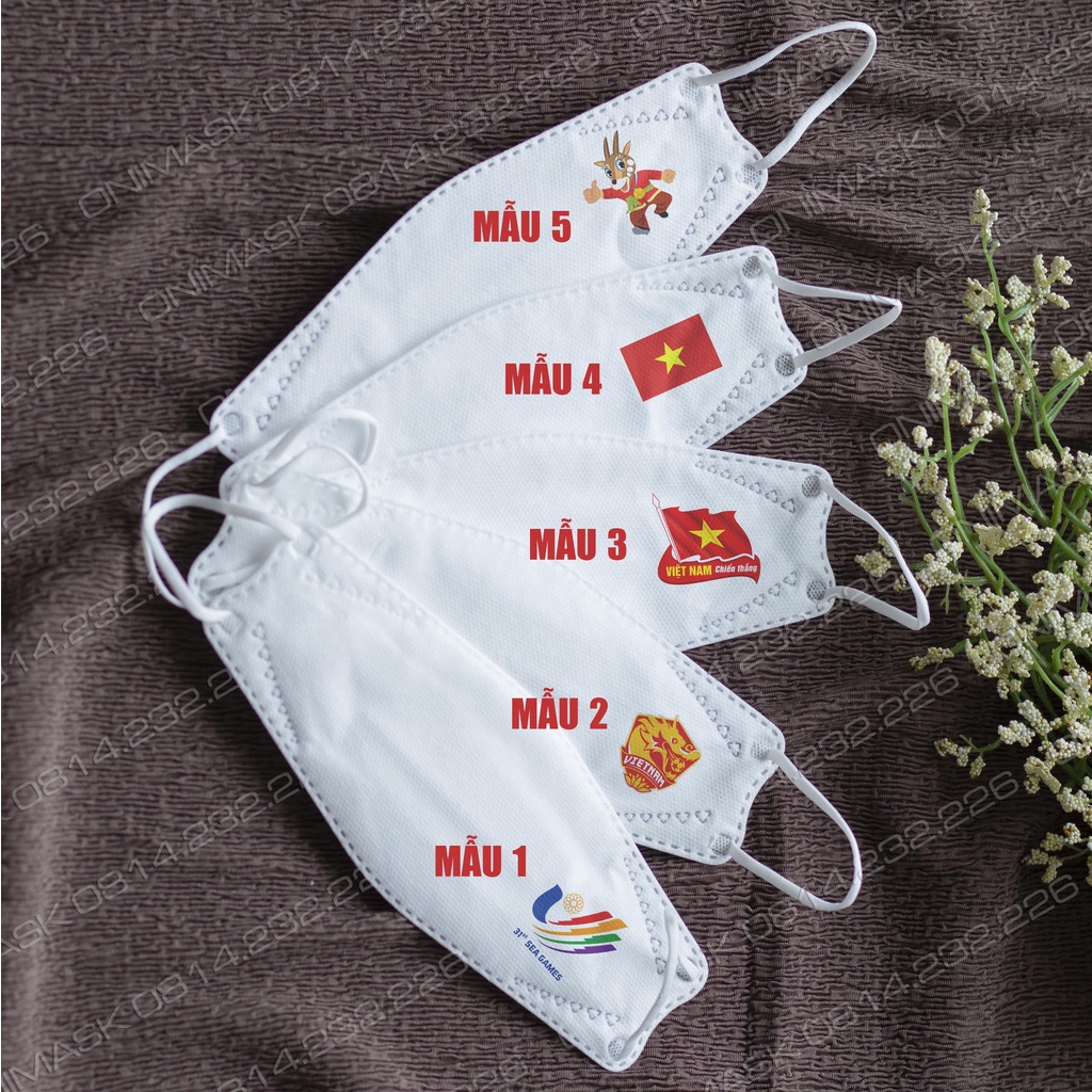 Khẩu trang in hình cờ Việt Nam