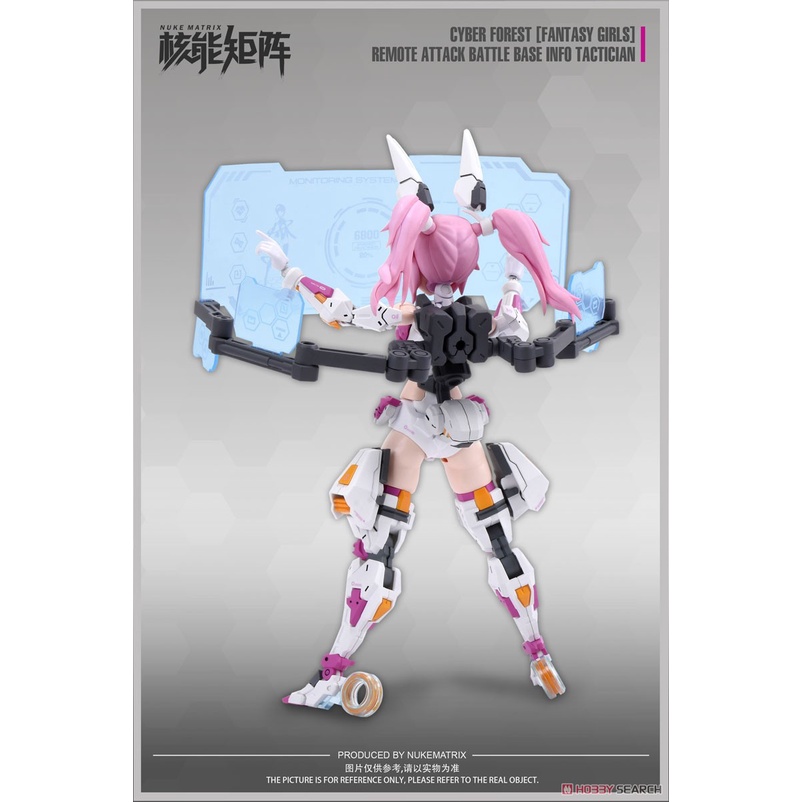 Mô Hình Lắp Ráp CF-02 Lirly Bell Cyber Forest Fantasy Girls Remote Attack Battle Base Info Tactician