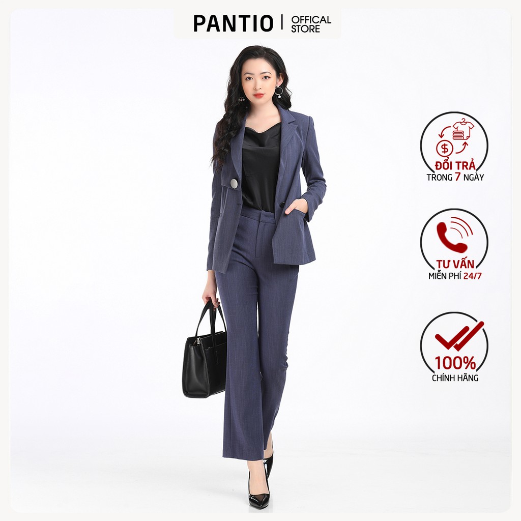 Áo vest chất liệu thô kiểu dáng suông BAV92224 - PANTIO