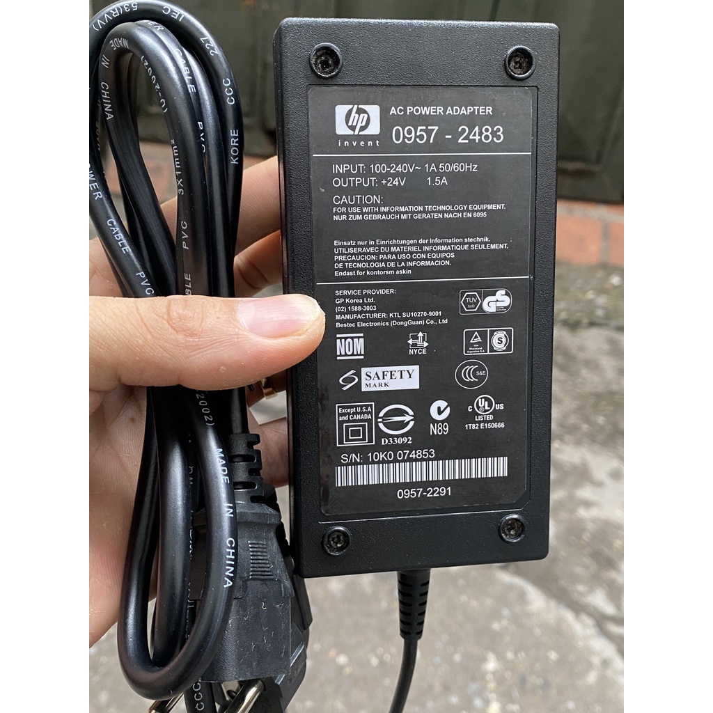 Bộ Nguồn HP 24V 1500MA 0957-2483 bản gốc