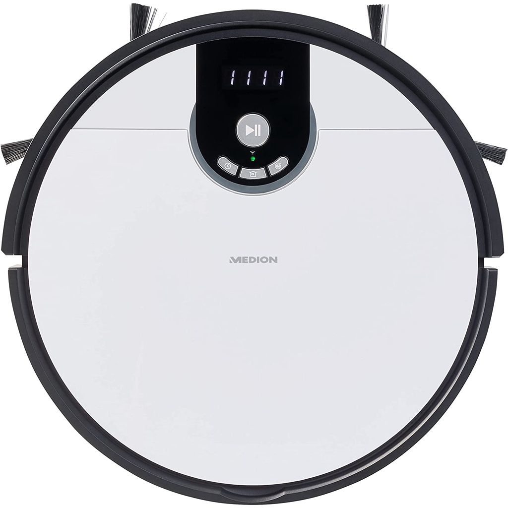 Robot hút bụi lau nhà 2in1 Medion MD 20011 điều khiển thông minh [nhập Đức chính hãng]