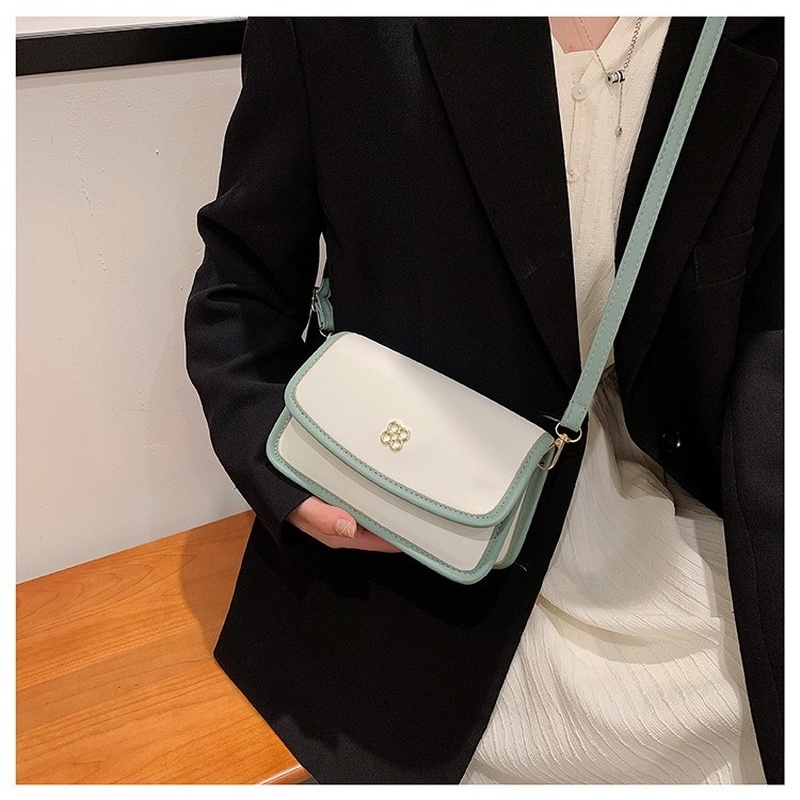 Màu Sắc Túi Đeo Chéo Vuông Nhỏ NB00263 Phong Cách retro