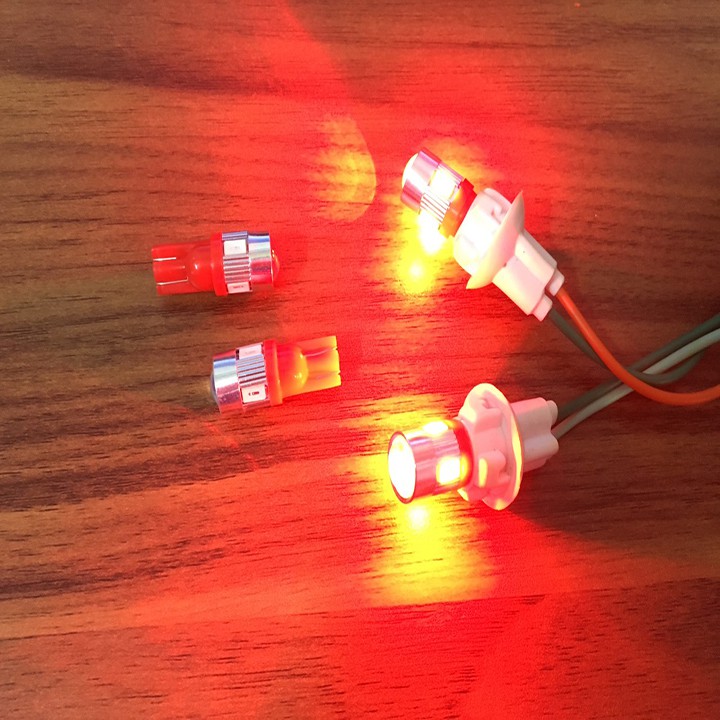 ĐÈN LED XI NHAN DEMI 5 TIM. BÓNG ĐÈN LED XI NHAN KIỂU AUDI  - DXNA