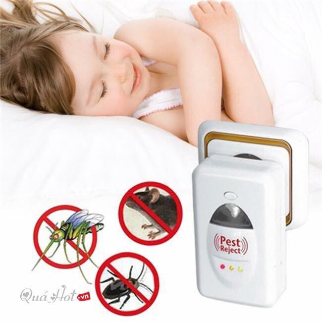 MÁY PEST REJECT ĐUỔI CÔN TRÙNG, CHUỘT, GIÁN,RUỒI,MUỖI - THẾ HỆ 1