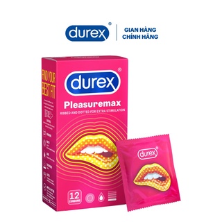 Bao cao su Durex Pleasuremax có gai Extaste