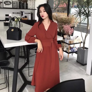 Váy dáng xoè kèm belt