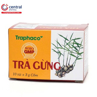 Hộp Trà gừng Traphaco