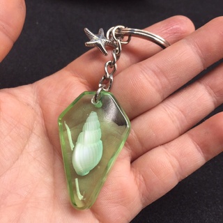 Móc khoá Ốc thật handmade Lilande