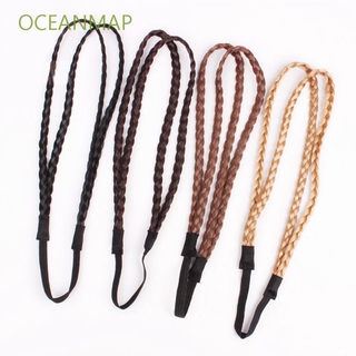 Băng Đô Tóc Giả Thắt Bím Thời Trang Cho Nữ