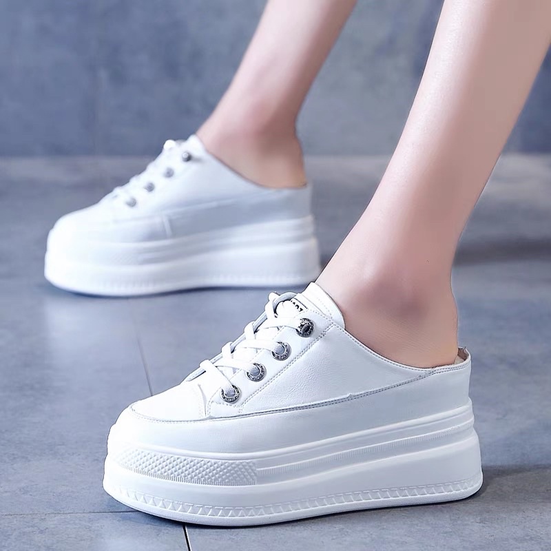 Giầy sục dả dây cao 8cm