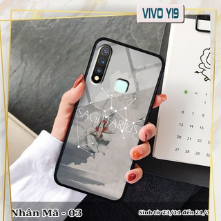 Ốp lưng kính 3D Vivo Y19 -cung hoàng đạo