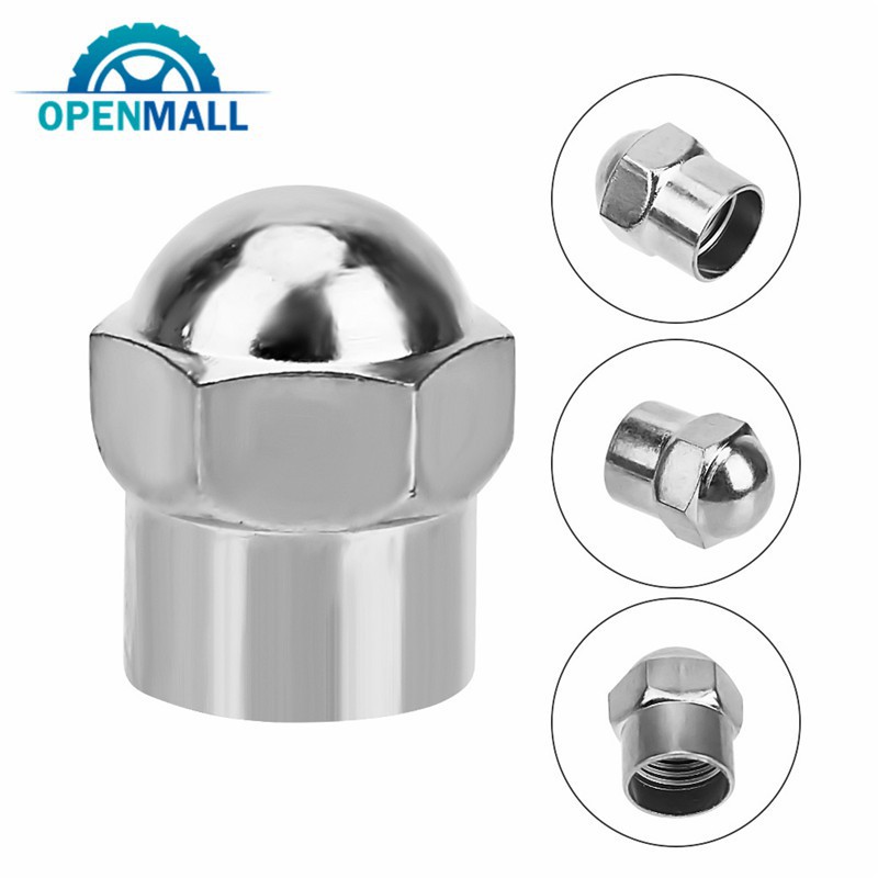 Set 50 nắp van bánh xe hơi tiêu chuẩn mạ crom