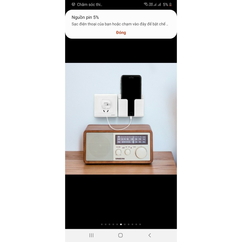 combo 10  kệ dán điện thoại khi sạc đa năng