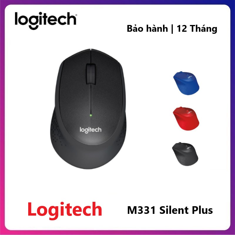 Chuột Không Dây Logitech M331 Silent Plus - Hàng Chính | WebRaoVat - webraovat.net.vn