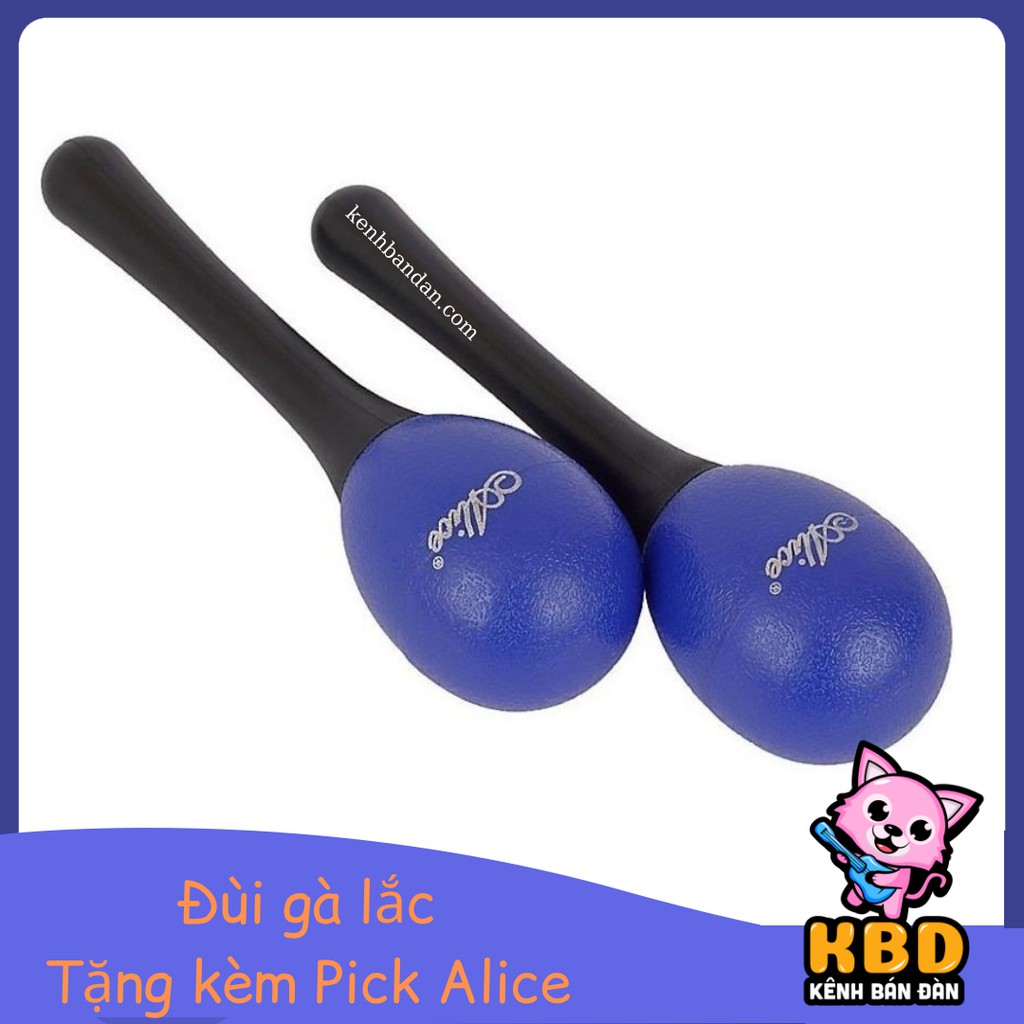 Nhạc cụ lắc Maracas, Lắc tay maracas Alice A043SE, Đùi gà Alice (loại nhỏ)