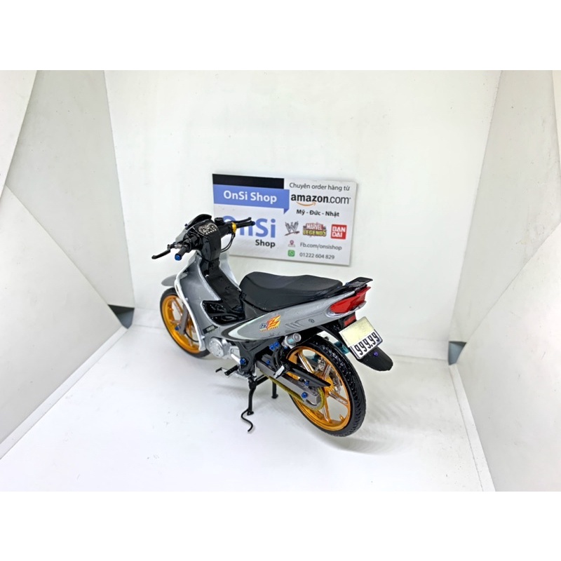 MÔ HÌNH YAZ 125cc  XE MOTOR ĐỘ TỈ LỆ 1/12