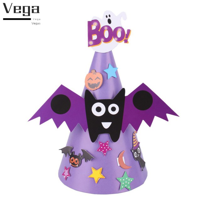 Nón trang trí thiết kế chủ đề Halloween hoạt hình cho bé