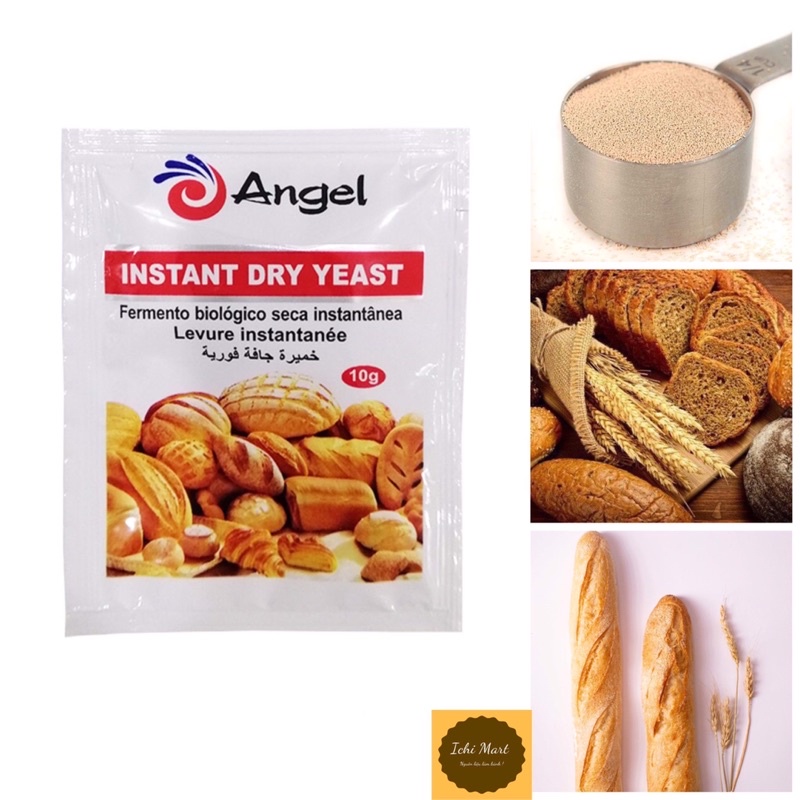 Men bánh mì, Men Instant Angel 10g, men làm nhiều loại bánh