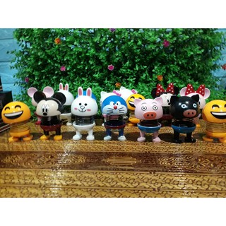SÉT 9 Lò Xo Mẫu Mới Doremon , Micky , Lợn