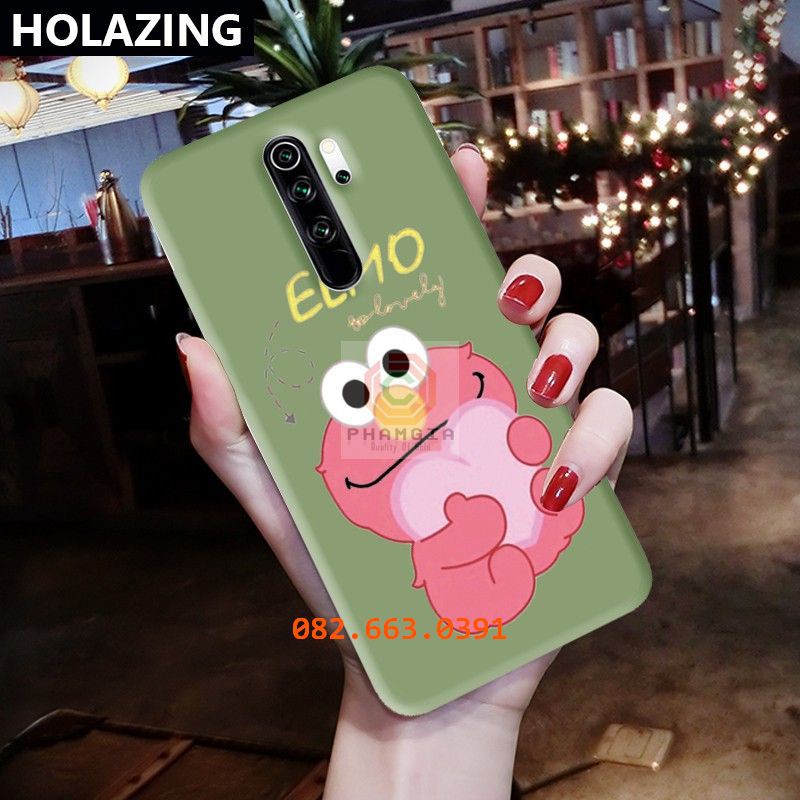 Ốp lưng Xiaomi redmi 9 dẻo in hình Elmo siêu sắc nét