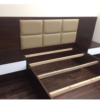 Tấm nệm bọc da Đầu giường cao cấp - Size và Màu tuỳ chọn, Tấm dán tường nệm da tranh trí phòng ngủ