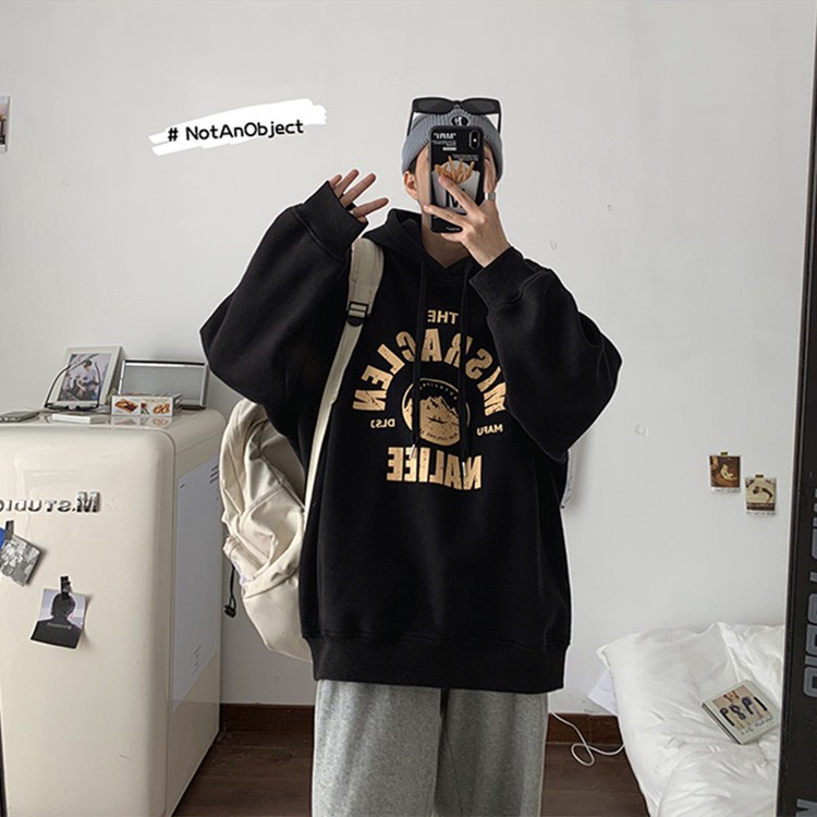 Áo hoodie nam nữ nỉ bông SuzaHouse_Store HD09 phong cách thời trang tối giản | BigBuy360 - bigbuy360.vn