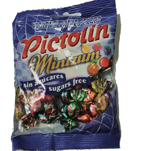 Kẹo Pictolin vị hoa quả hỗn hợp cho người tiểu đường và ăn kiêng (65g)