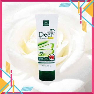 [Freeship] Hot sữa dưỡng mặt dạng bọt Vitara DEEP Cleansing Foam
