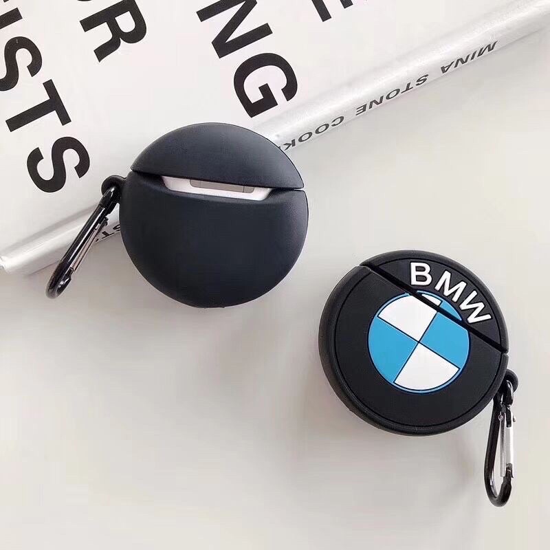 ☘️Tặng kèm móc treo☘️Caase Airpod 1 2 3 Pro BMW Mercedes- Vỏ bao bọc Cover đựng tai nghe không dây Airpods