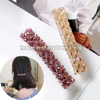Kẹp Tóc Đính Đá Pha Lê Thanh Lịch Cho Nữ