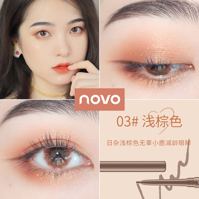 [Hàng mới về] Bút kẻ mắt lâu trôi không thấm nước mềm mịn Novo | BigBuy360 - bigbuy360.vn