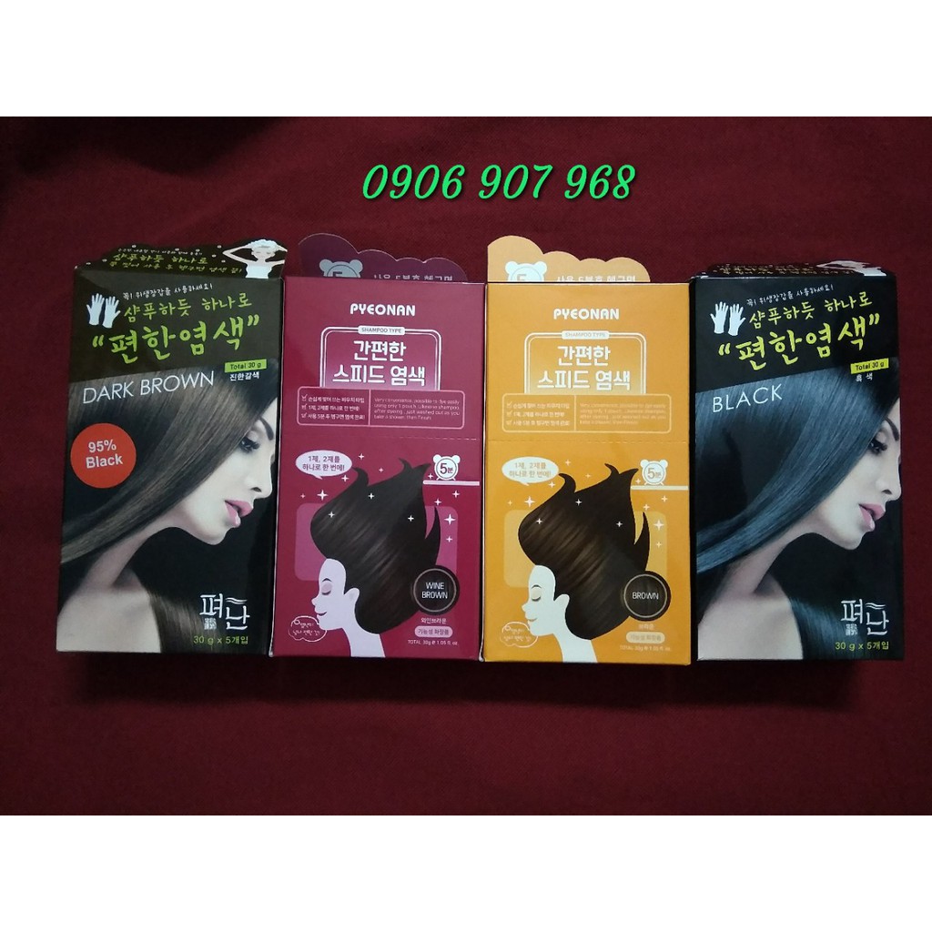 Thuốc nhuộm tóc thảo dược Pyeonan Hàn Quốc | BigBuy360 - bigbuy360.vn