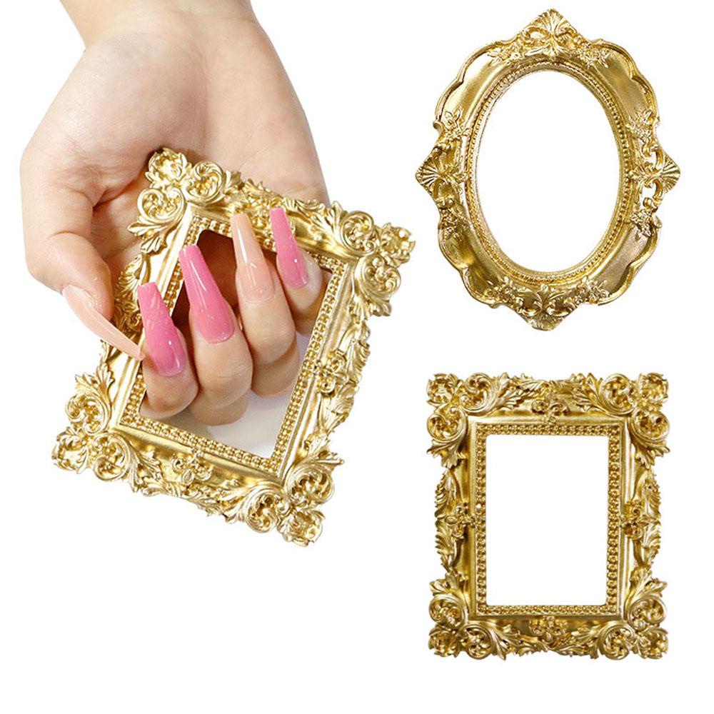 Khung Ảnh Bằng Nhựa Resin Tinh Tế Trưng Bày Móng Tay Cho Nữ