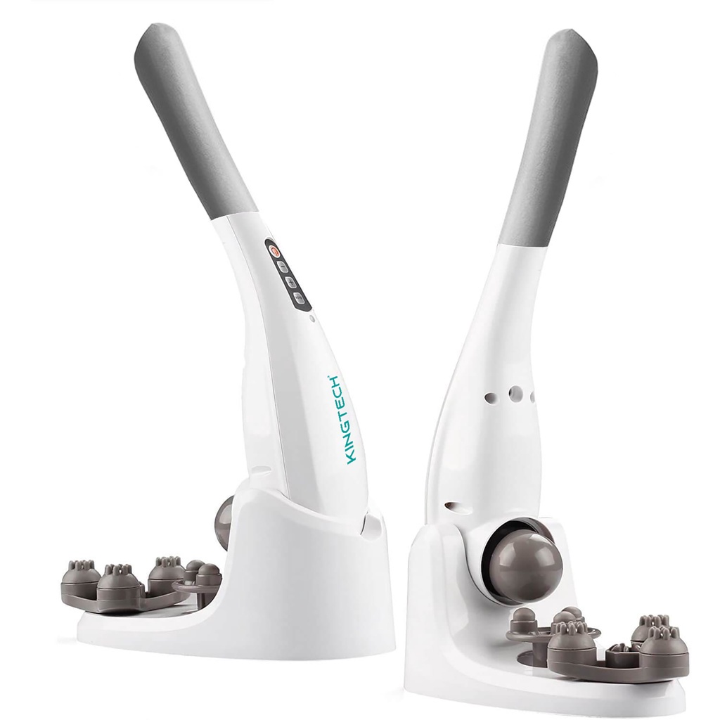 Máy Massage Cầm Tay Đa Năng Cao Cấp KINGTECH LUX-450 - Máy Đấm Lưng Dành Cho Phụ Nữ, Người Trung Cao Tuổi - BH 12 Tháng