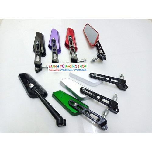 Gương chiếu hậu 744 cho xe máy chân 10li kim loan - GH67