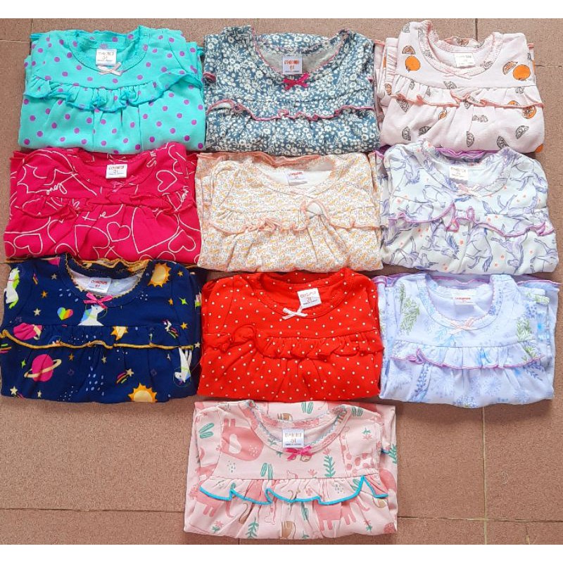 Bộ bé gái dài tay bánh bèo cotton bozip xuất dư 8-20kg