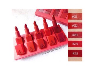 Set mini son 3ce mod recipe lip color mini
