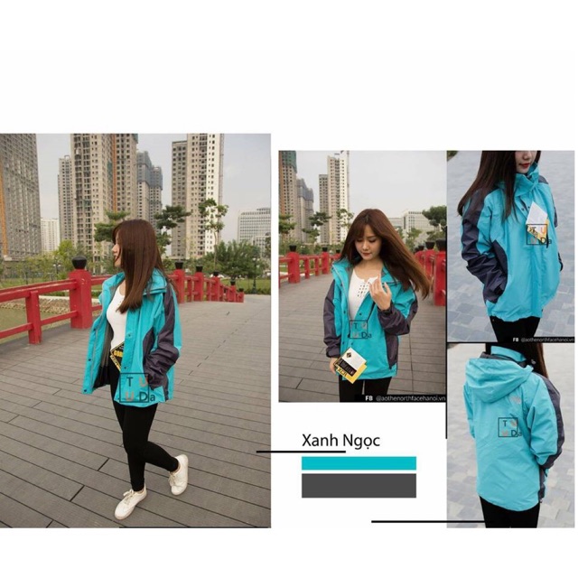 Áo chống nước 2 lớp The North Face VNXK