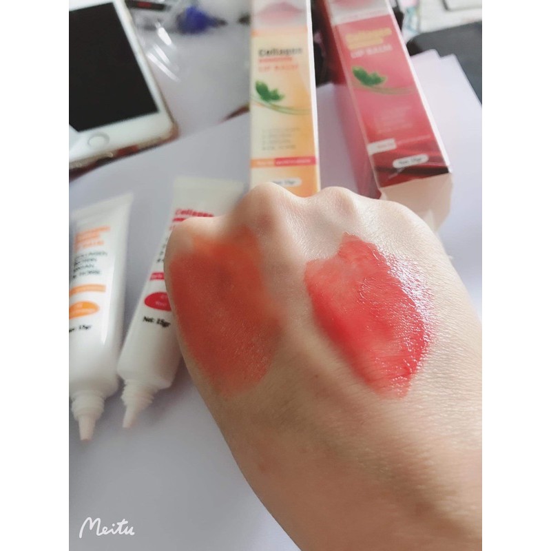 Dưỡng kích màu môi Collagen Lip Balm, son dưỡng có màu sau phun xăm thẩm mỹ ,check mã-Usa 15gram | BigBuy360 - bigbuy360.vn