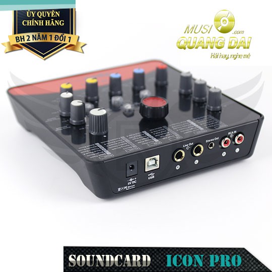 Sound Card Icon Upod Pro Hàng Chính Hãng Thu âm, Karaoke Livestream FB, Bigo live ... Bảo Hành 12 Tháng