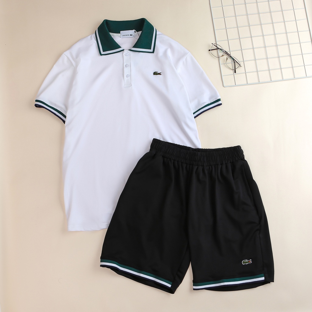 Bộ Thể Thao Nam Lascote Chất Liệu Cotton 4 Chiều Cao Cấp Thấm Hút Tốt