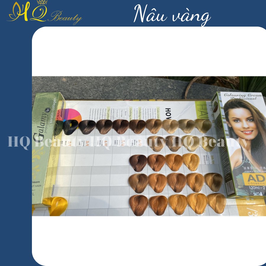 Sỉ thuốc nhuộm tóc cho salon (Tặng oxy kèm theo)