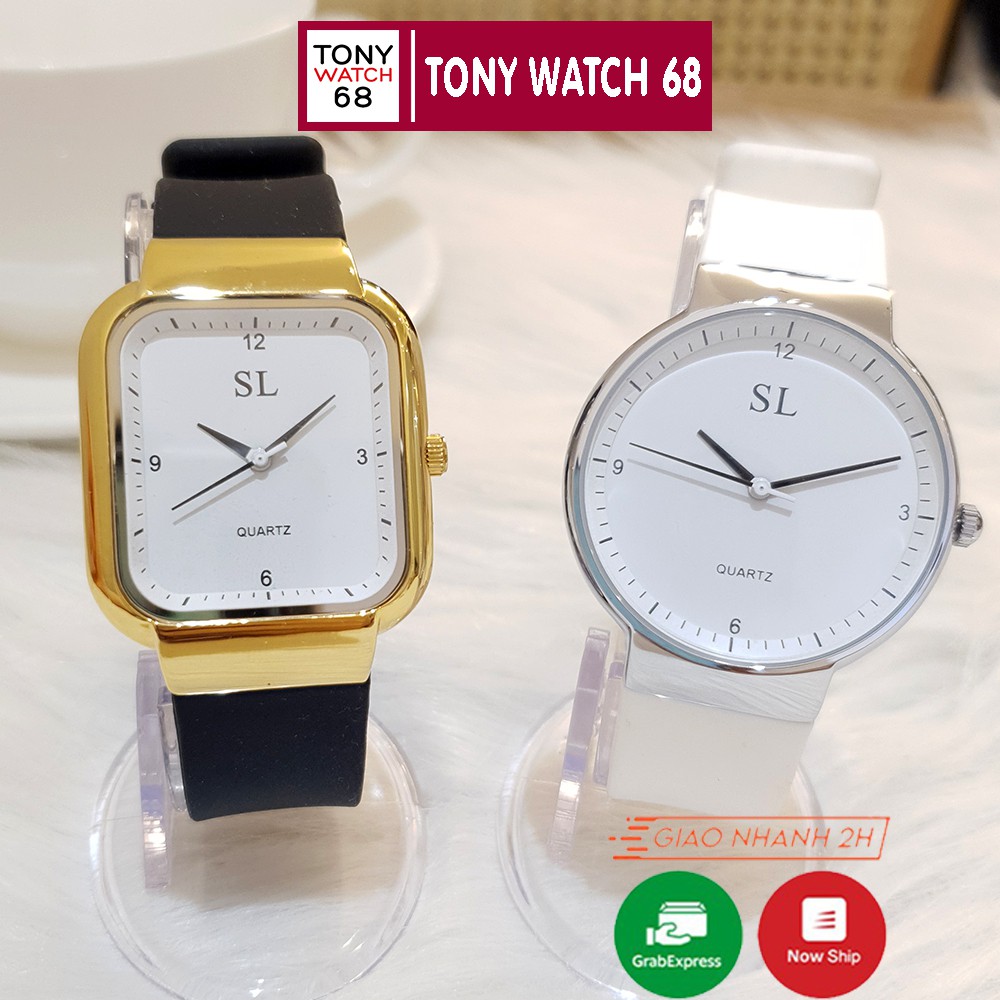Đồng hồ nam nữ đeo tay chính hãng SL dáng Apple Watch dây cao su chống nước thời trang giá rẻ | BigBuy360 - bigbuy360.vn