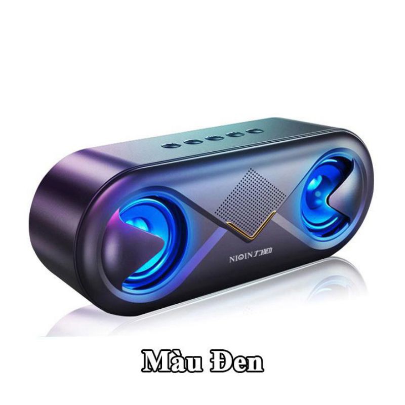 Loa bluetooth Liquin S6 cao cấp, loa bluetooth mini để bàn tích hợp công nghệ âm thanh stereo siêu trầm ấm