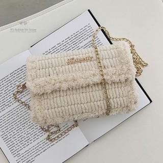 (Khuyến mại tại chỗ)Túi hợp thời trang, nữ mới, handmade tự làm, dệt, đeo chéo vai, trang Nhật Bản và Hàn Quốc, vuông nhỏ