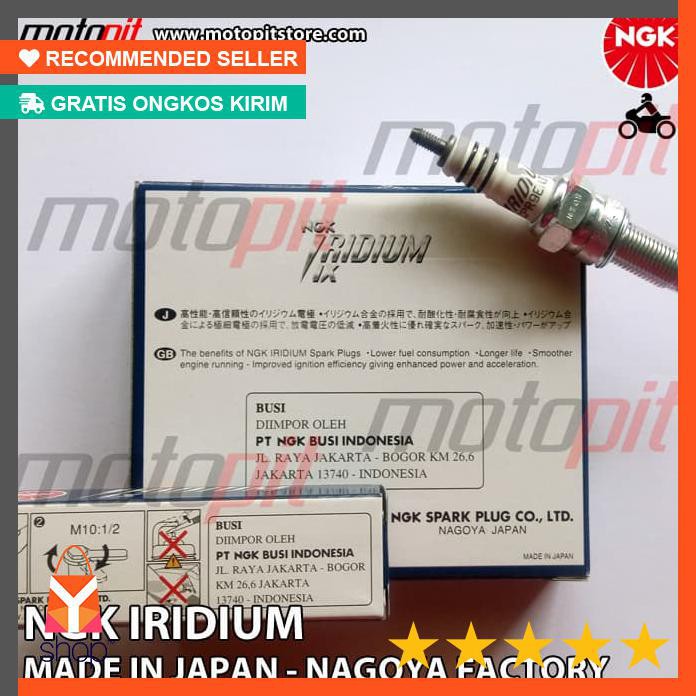 Bugi Đánh Lửa Ngk Iridium Ix Cpr9eaix-9 Cho Xe Máy